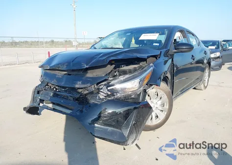 2024 Nissan Sentra S Xtronic Cvt z USA, uszkodzony, nr VIN 3N1AB8BV4RY313919